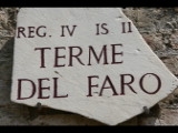 07679 ostia - regio iv - insula ii - terme del faro (iv,ii,1) - schild.jpg